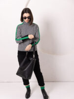 ADDISON Leather Tote - Black