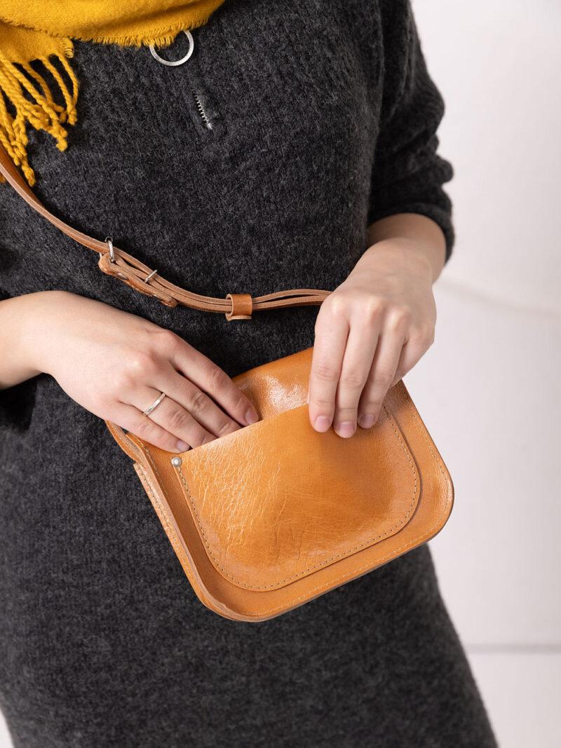 RUBY Purse - Caramel - obrazek 6
