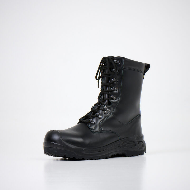 749402100 Leather Boots with Vibram Outsole - obrazek 2