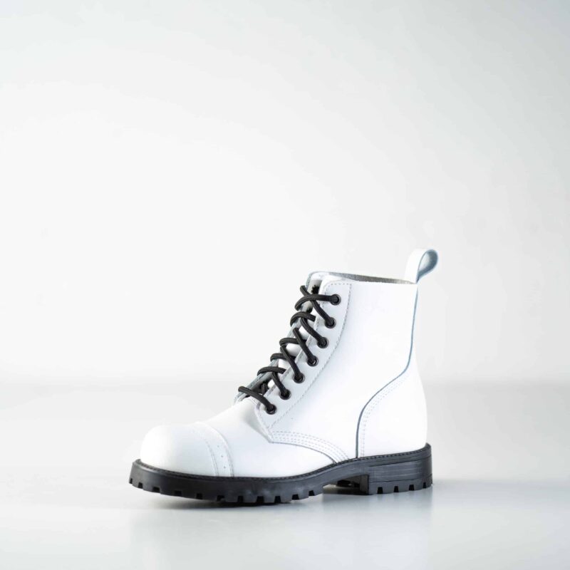 517 aka Aviator Boots - White - obrazek 8