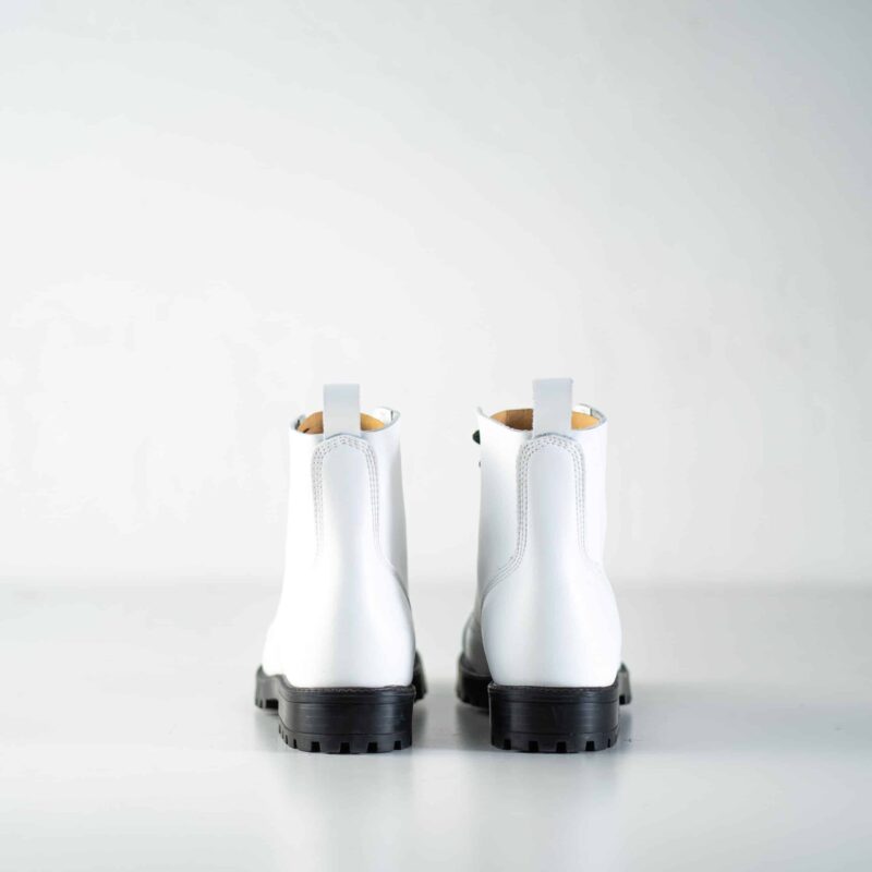 517 aka Aviator Boots - White - obrazek 7