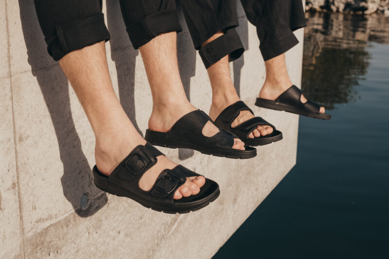 Märt Sandals - Black - obrazek 4