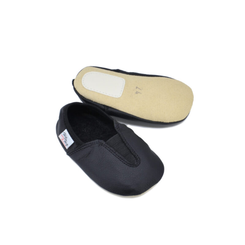 Punsa Kids Barefoot Slippers - Black - obrazek 2