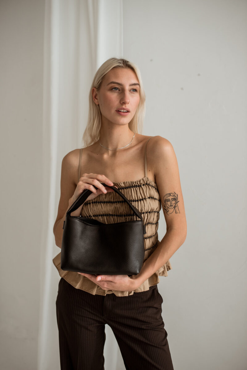 Crossbody Bag MERU - Black - obrazek 2