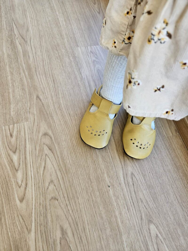 Kids' Slippers Mutsu - Yellow - obrazek 2