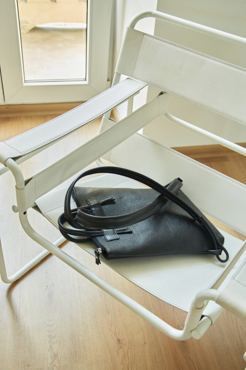 Minimal Leather Backpack ALICE ARM - obrazek 3