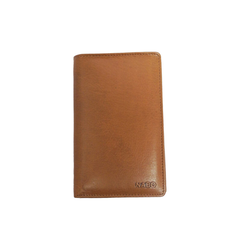 Large Leather Wallet NK 252 - Brown - obrazek 2