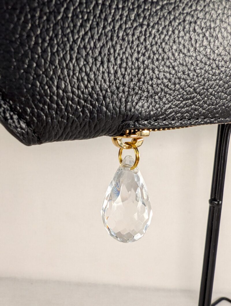 Leather Clutch Bag Cloud - obrazek 7