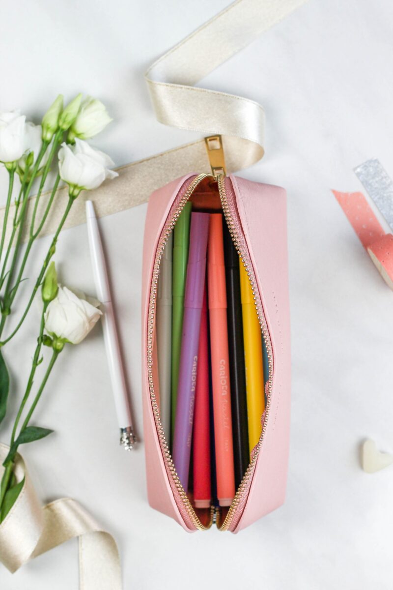 Pencil Case EMBRACE ALL THAT IS YOU - Pink - obrazek 3