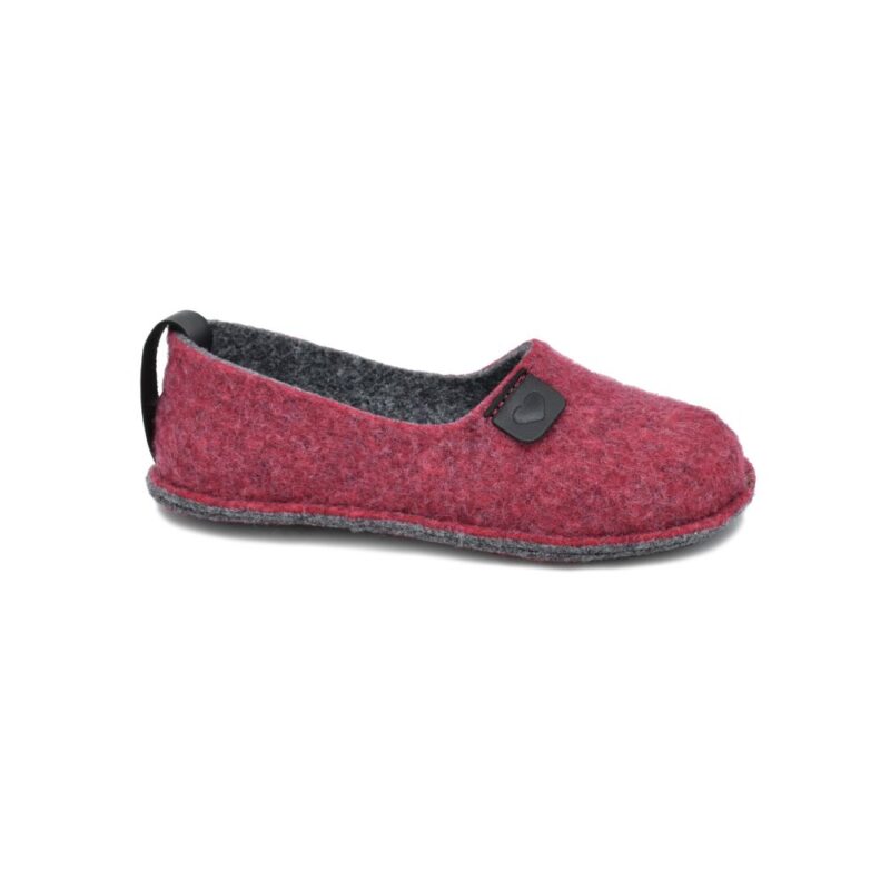 Öko-Toku Children's Slippers Made from Recycled Plastic Bottles - Red - obrazek 3
