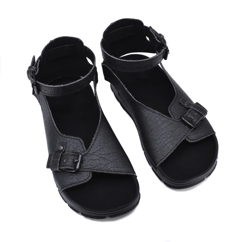 TOKU Athens Vegan Sandals - Black - obrazek 5