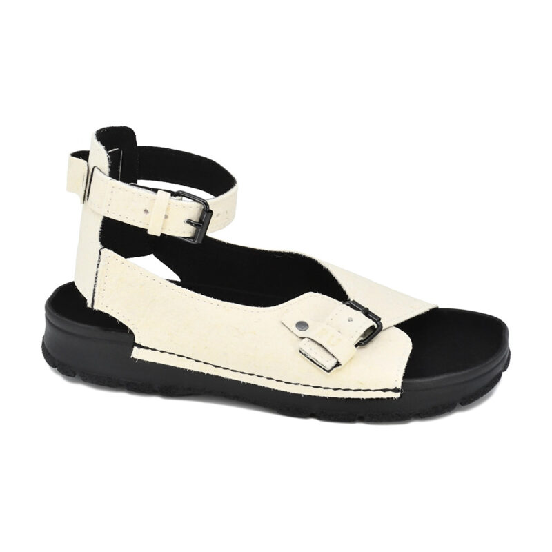 TOKU Athens Vegan Sandals - White - obrazek 5