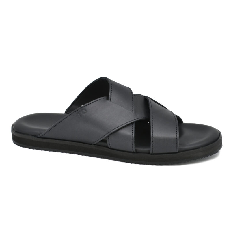 Helsinki Sandals for Him - Black - obrazek 3