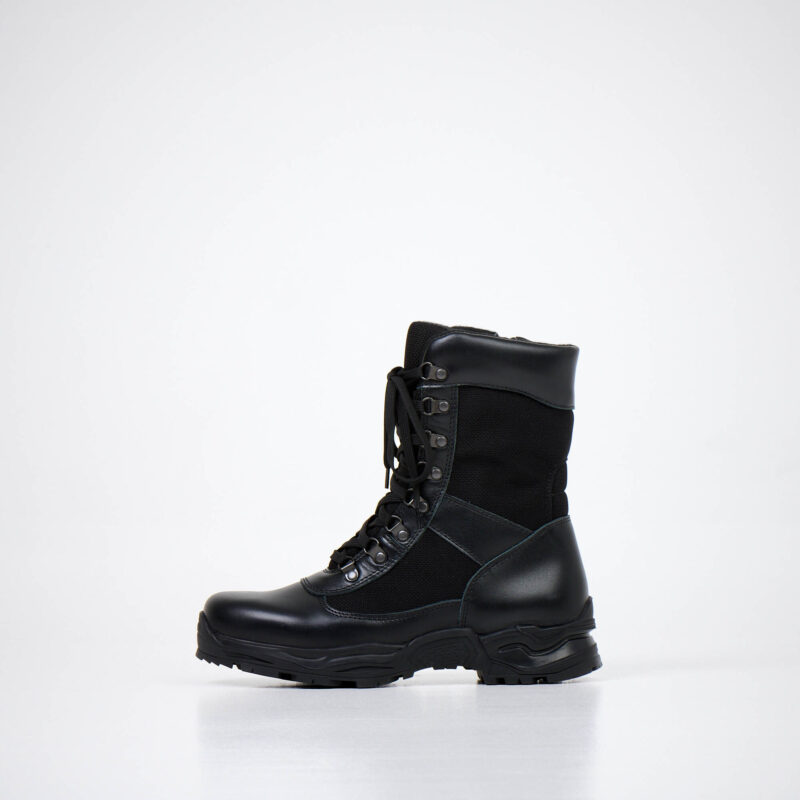 590 Desert Boots with Zipper - Black - obrazek 7