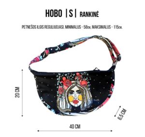 Hobo Bag Heart - Brown