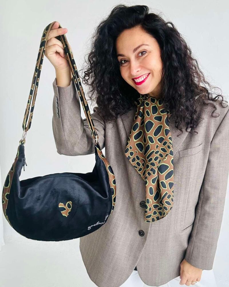 Hobo Bag - Leopard Heart - obrazek 8