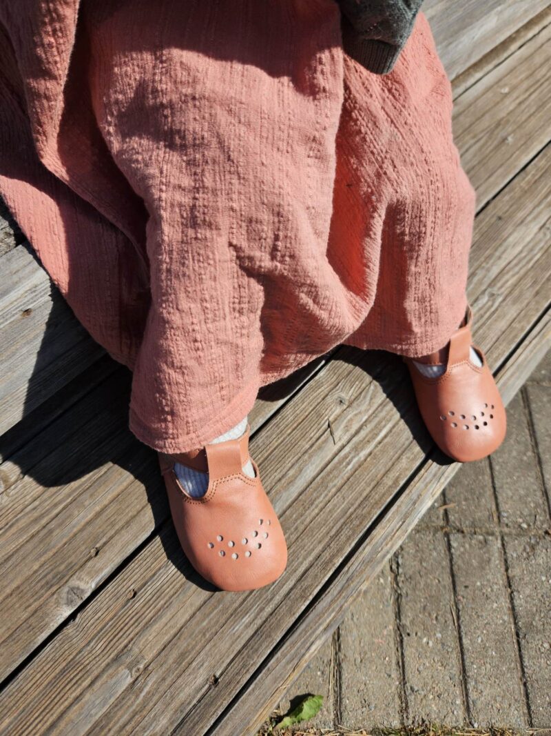 Kids' Slippers Mutsu - Coral - obrazek 2