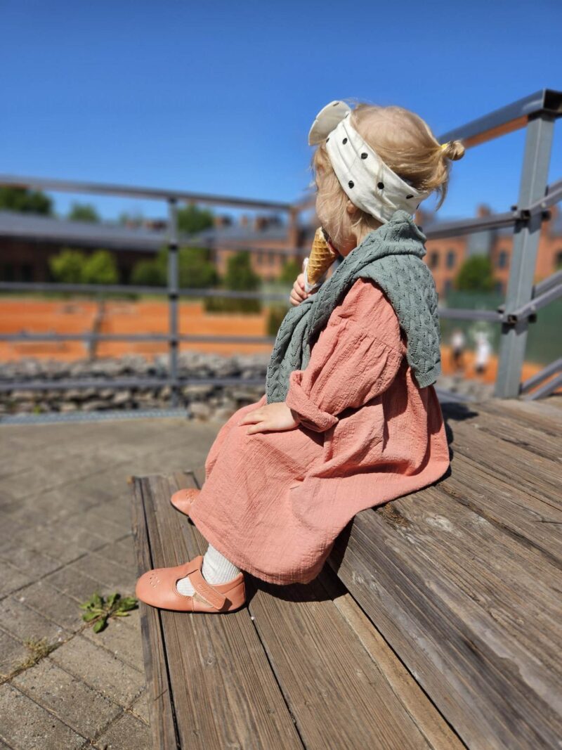 Kids' Slippers Mutsu - Coral - obrazek 3