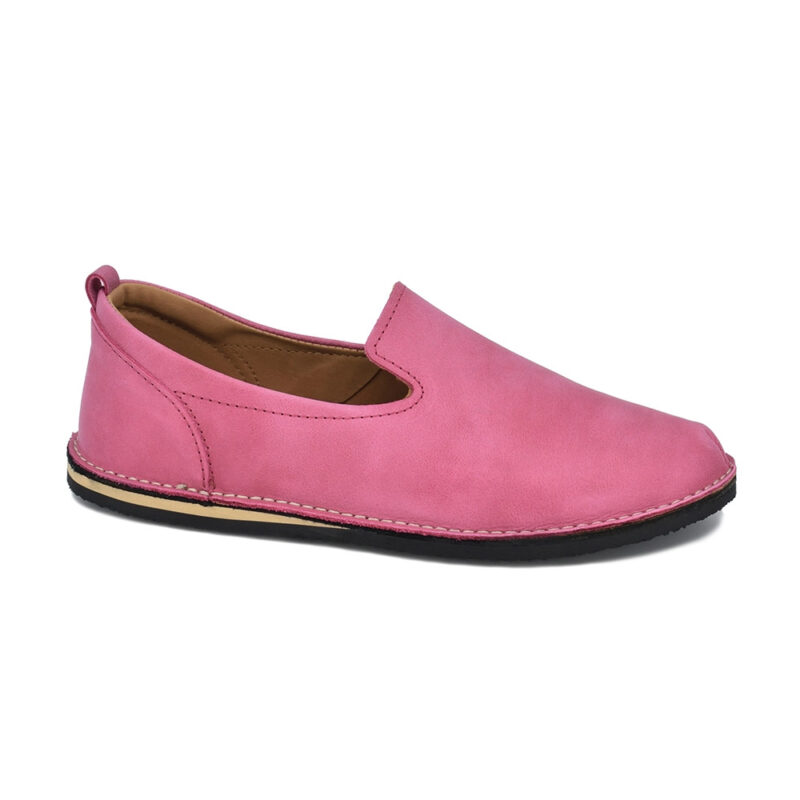 London - Classic shoes in the TOKU style - Pink - obrazek 6