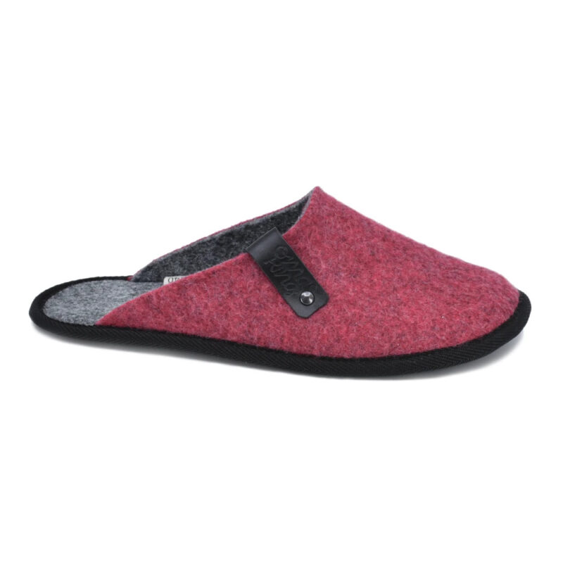 Navi Women's Slippers Made from Recycled Plastic Bottles - Red - obrazek 3