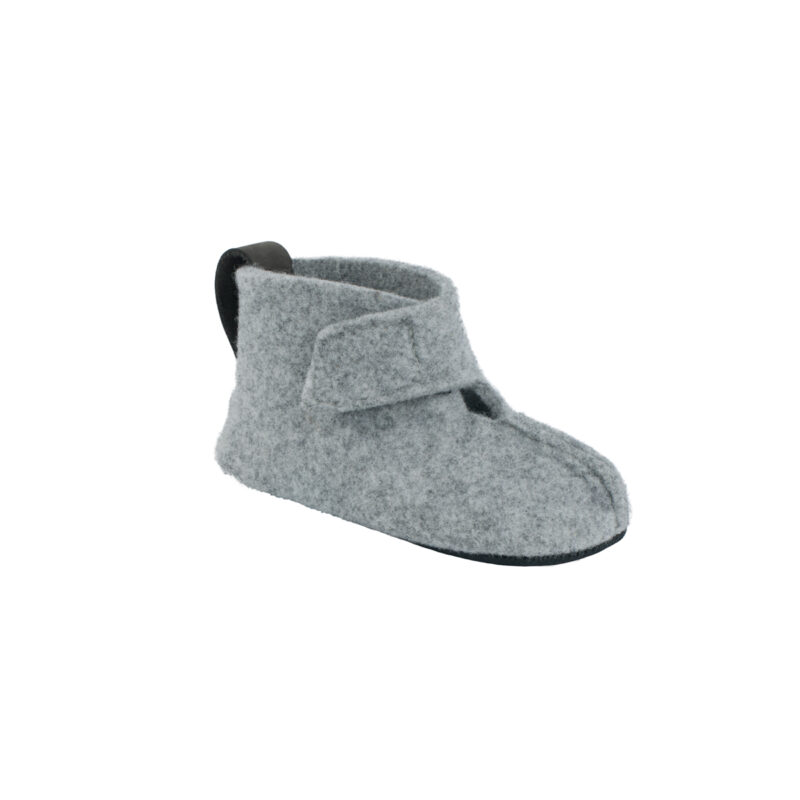 KAKU Natural Felt Kids' Slippers - obrazek 2