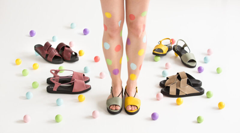 Berlin Sandals - Yellow - obrazek 2