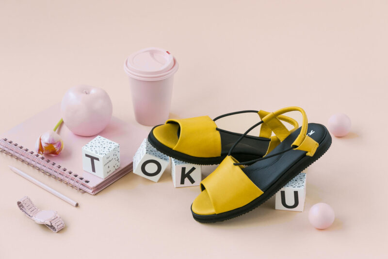 Berlin Sandals - Yellow - obrazek 4