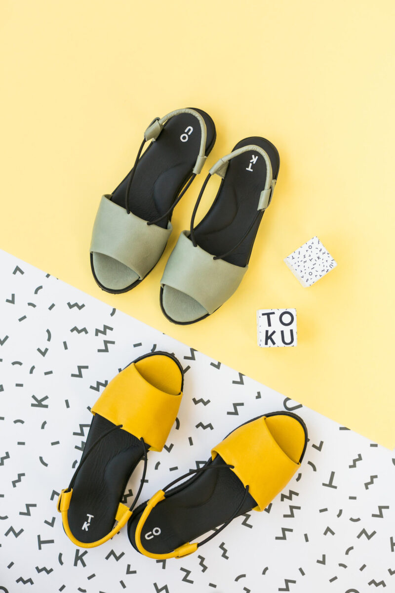 Berlin Sandals - Yellow - obrazek 3