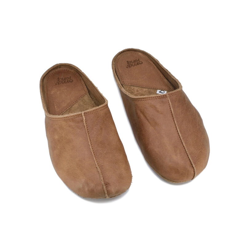 Sulbi Recycled Unisex Slippers - Brown - obrazek 2