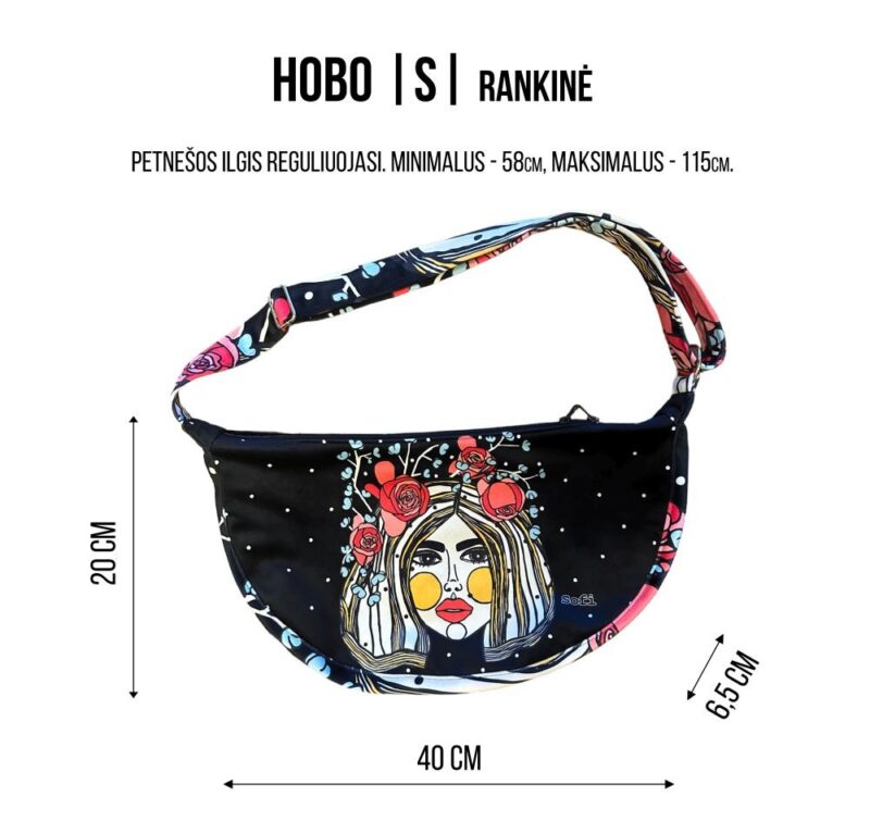 Hobo Bag - Khaki Pattern - obrazek 6