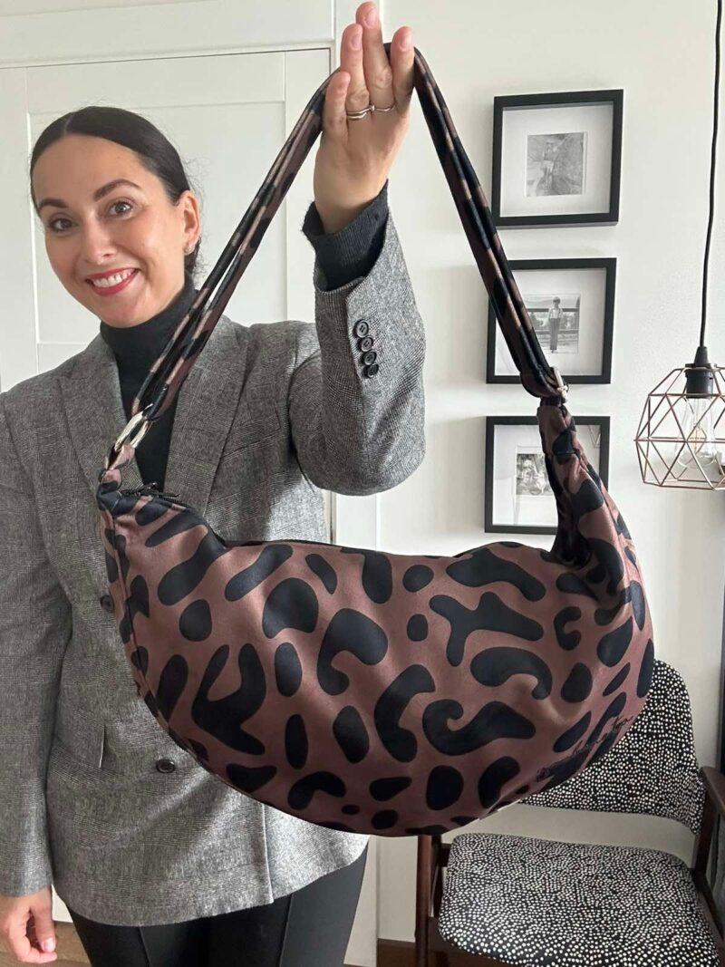 Hobo Bag - Classic Leopard - obrazek 3