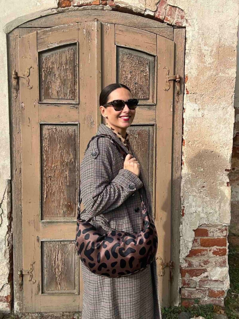 Hobo Bag - Classic Leopard - obrazek 7