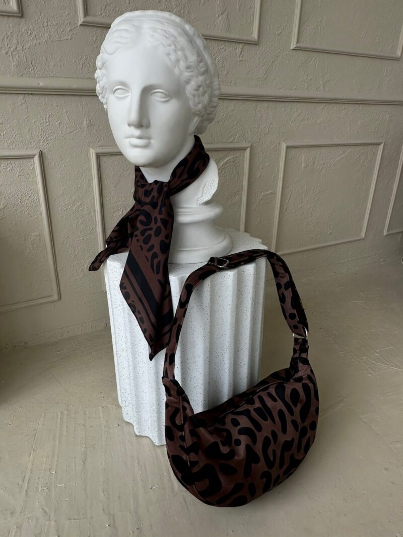 Hobo Bag - Classic Leopard - obrazek 9