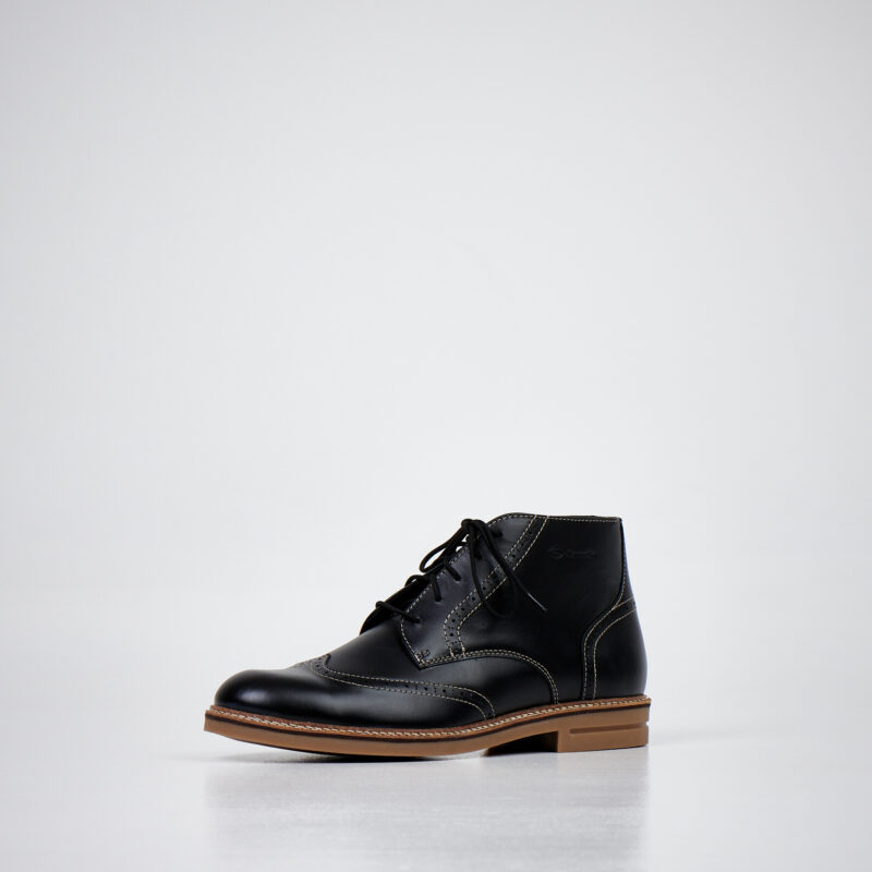 Dark Brown Ankle Boots 424 - obrazek 4