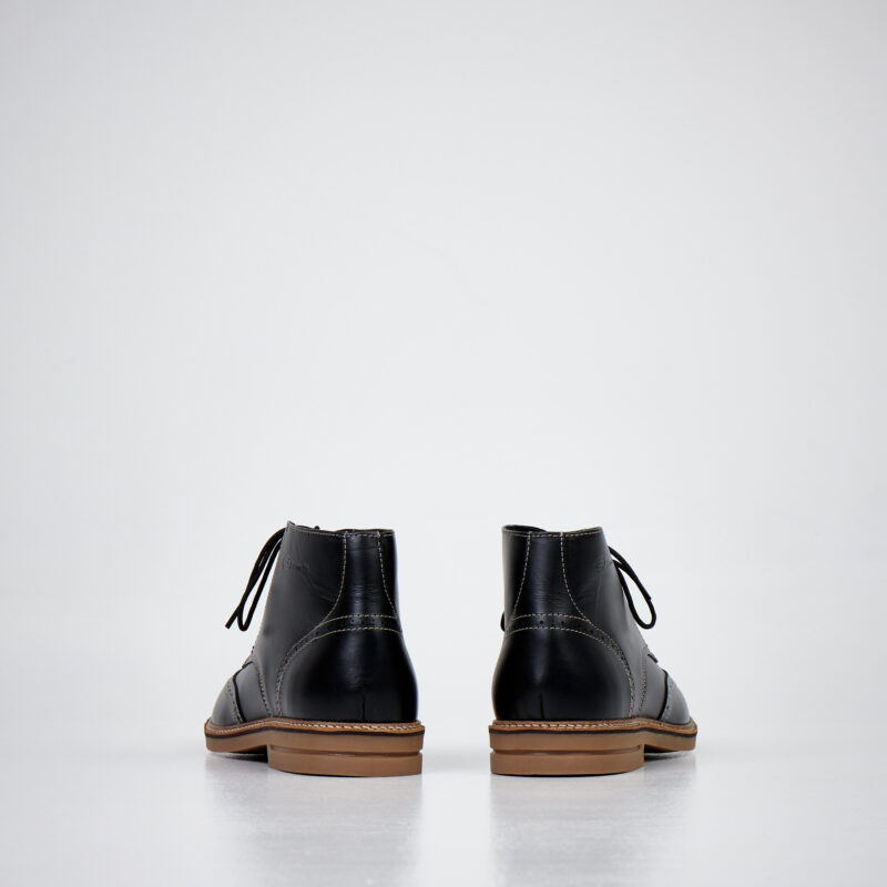 Dark Brown Ankle Boots 424 - obrazek 2