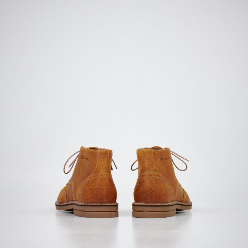 Light Brown Ankle Boots 424 - obrazek 3