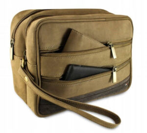 Skórzana, męska saszetka do ręki - Always Wild-1