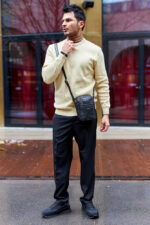 Skórzana torba męska do pracy — Peterson-10