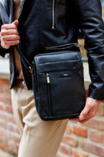 Listonoszka męska ze skóry naturalnej — Peterson-7