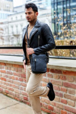 Listonoszka męska ze skóry naturalnej — Peterson-8