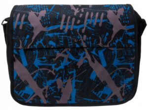 Młodzieżowa torba z poliestru z szerokim, regulowanym paskiem - Loren-1