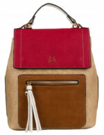 Elegancki plecak damski ze skóry ekologicznej - LuluCastagnette-6