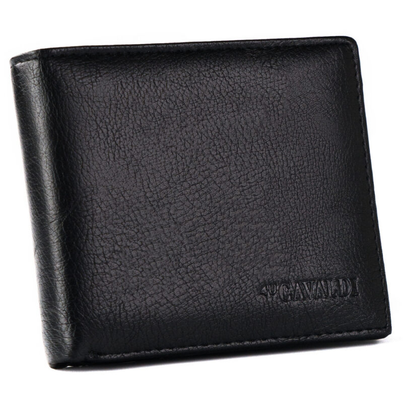 Banknotówka męska z zakładkami na karty - Cavaldi-1