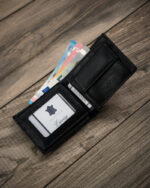 Mały portfel męski z zakładkami na karty - Cavaldi-6