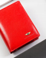 Skórzany portfel damski średnich rozmiarów - Peterson-5