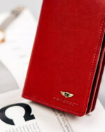 Duży, skórzany portfel damski z systemem RFID - Peterson-4