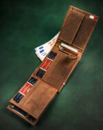 Skórzany portfel męski z patriotycznym wzorem - Peterson-6