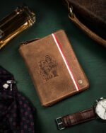 Pojemny, skórzany portfel męski z systemem RFID - Peterson-2