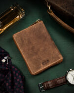 Duży, skórzany portfel męski z systemem RFID - Peterson-3