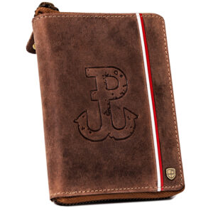 Duży, skórzany portfel męski z systemem RFID - Peterson-1